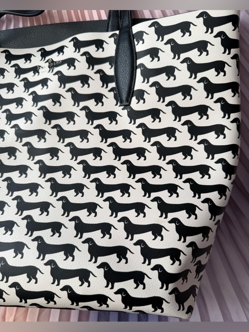 Kate Spade Large Dachshund Tote Bag - Picture 4 of 16